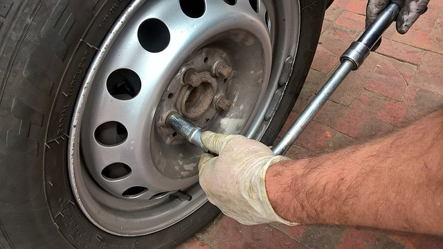 Tire Repair by Mechanic Markham